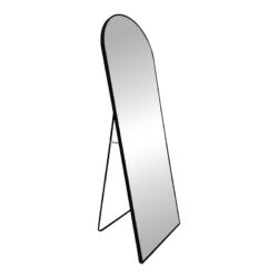 Καθρέπτης Lorens pakoworld μαύρο αλουμίνιο 46x40x150εκ