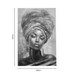 Πίνακας σε καμβά Siena I Inart 80x3x120εκ - Image 2