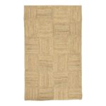 Χαλί Worrens Inart μπεζ γιούτα 120x180x1εκ