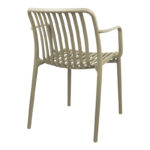 Πολυθρόνα Zoi pakoworld pp cappuccino 54x57.5x79εκ - Image 2