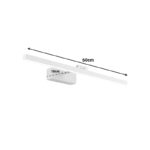 Φωτιστικό τοίχου-απλίκα Debiwen pakoworld led μέταλλο λευκό 60x10x6εκ - Image 3