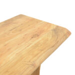 Κονσόλα Mende pakoworld μασίφ ξύλο ακακίας σε φυσική απόχρωση 110x50x76εκ - Image 5