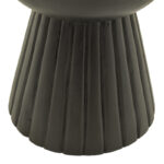 Βοηθητικό τραπέζι Nemira pakoworld μασίφ μάνγκο ξύλο μαύρο Φ30x35εκ - Image 3