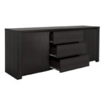 Μπουφές Kalya pakoworld σε wenge απόχρωση 220x49x89.5εκ - Image 4