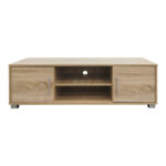 Έπιπλο τηλεόρασης Serank pakoworld σε sonoma απόχρωση 120x40x40εκ - Image 4