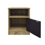 Κομοδίνο Lenea pakoworld sonoma-ανθρακί 40x40x50εκ - Image 2