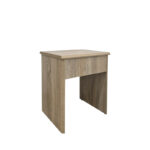 Τουαλέτα κρεβατοκάμαρας Larnia pakoworld με καθρέπτη και σκαμπό sonoma 65x40x142εκ - Image 4