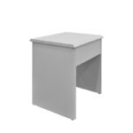 Τουαλέτα κρεβατοκάμαρας Larnia pakoworld με καθρέπτη και σκαμπό λευκό 65x40x142εκ - Image 4