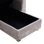 Γωνιακός αναστρέψιμος καναπές κρεβάτι Comfie pakoworld με αποθηκευτικό χώρο μπεζ ύφασμα 260x156x98εκ - Image 8