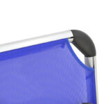 Καρεκλάκι παραλίας Plazo pakoworld αλουμίνιο-textilene σε μπλε απόχρωση 55x70x59εκ - Image 5
