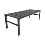 Σαλόνι Gardenly Ι pakoworld σετ 4τμχ αλουμίνιο σε ανθρακί απόχρωση με ανθρακί μαξιλάρια - Image 5