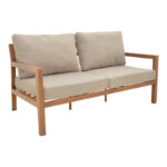 Σαλόνι κήπου Andasio pakoworld σετ 4τεμ αλουμίνιο κ σχοινί σε φυσική- μαξιλάρια σε γκρι απόχρωση - Image 2