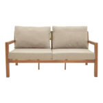 Σαλόνι κήπου Andasio pakoworld σετ 4τεμ αλουμίνιο κ σχοινί σε φυσική- μαξιλάρια σε γκρι απόχρωση - Image 4