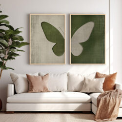 Πίνακας Obsen pakoworld δίπτυχος με ψηφιακή εκτύπωση και πλαίσιο 33x1.5x48εκ