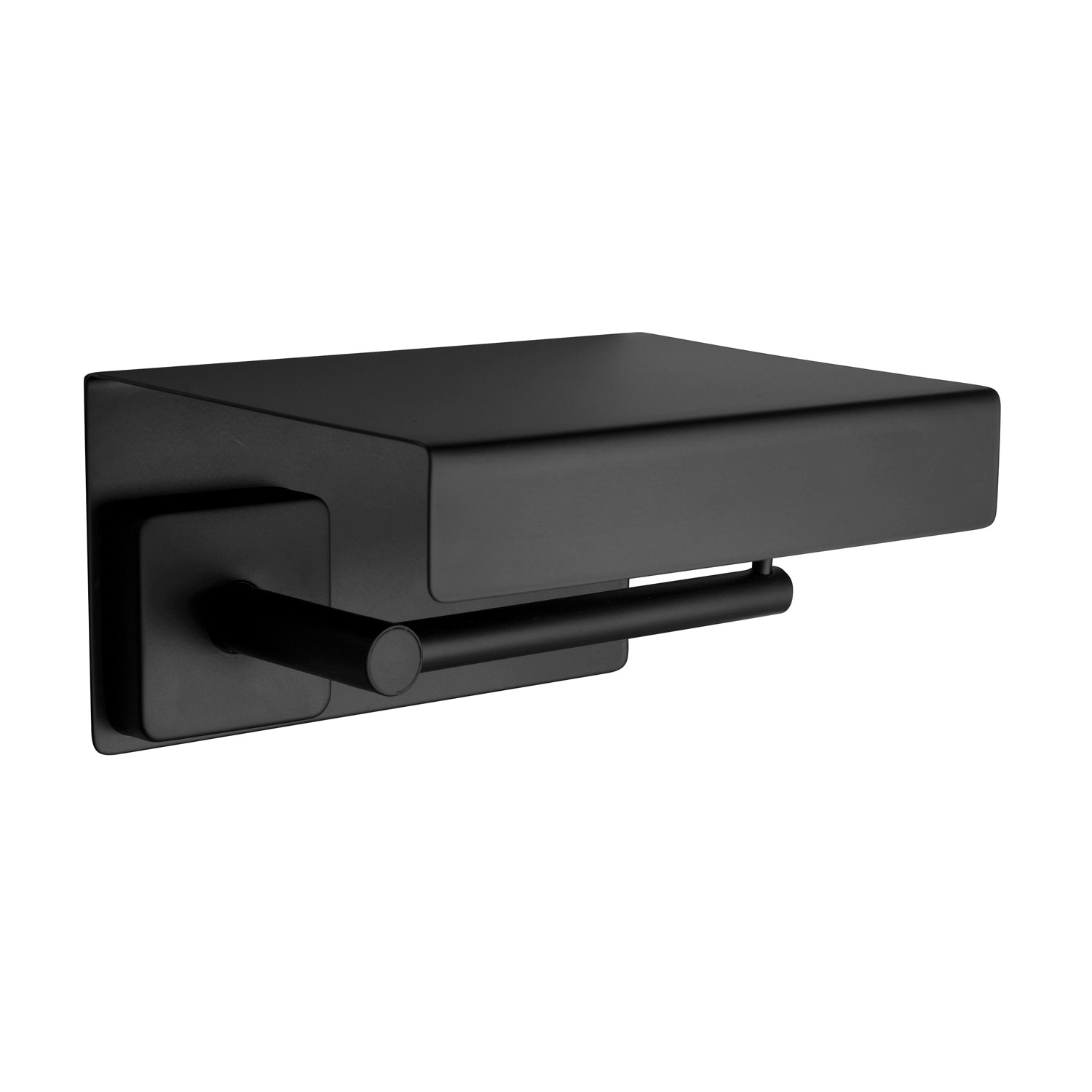 449355 Χαρτοθήκη κλειστή QUATTRO 4493 55 Μαύρη ματ KARAG