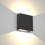 it-Lighting Yellowstone LED 4W 3000K Outdoor Up-Down Adjustable Wall Lamp Anthracite D:12cmx12cm (80200941) - Image 2