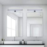 InLight Επιτοίχιο φωτιστικό LED 6W 4000K από πλαστικό σε χρώμιο απόχρωση D:40cm (1045) - Image 4