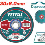TOTAL ΔΙΣΚΟΣ ΛΕΙΑΝΣΕΩΣ ΜΕΤΑΛΛΟΥ Φ - 230 Χ 6mm (TAC2232301)