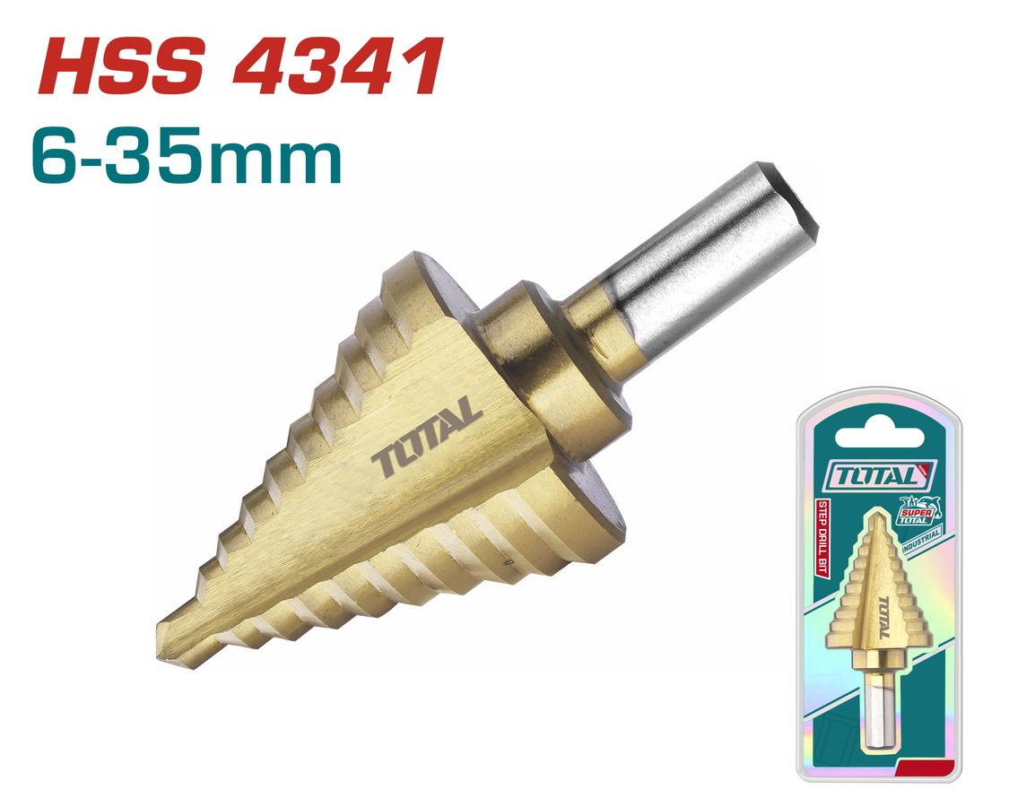 TAC7563501 TOTAL ΕΠΑΓΓ. ΤΡΥΠΑΝΙ ΚΩΝΙΚΟ 6-35mm (TAC7563501)