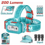 TOTAL ΕΠΑΓΓΕΛΜΑΤΙΚΟΣ ΦΑΚΟΣ ΚΕΦΑΛΗΣ LED 100-200 Lumens (THL013AAA6)