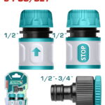 TOTAL ΣΕΤ ΕΠΑΓΓ. ΤΑΧΥΣΥΝΔΕΣΜΟΙ ΝΕΡΟΥ 1/2" 3ΤΕΜ (THWS030301)