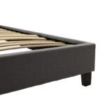 Κρεβάτι Mago pakoworld ύφασμα ανθρακί 100x200εκ - Image 6