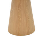 Βοηθητικό τραπέζι Donda pakoworld mdf-μέταλλο sonoma Φ45x46εκ - Image 4