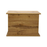 Τραπέζι σαλονιού Nuvele pakoworld γκρι-sonoma 90x50x35εκ - Image 6