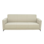 Καναπές τριθέσιος Sidica pakoworld PU σε εκρού απόχρωση 185x82x81εκ - Image 3