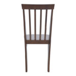 Καρέκλα Houston pakoworld rubberwood σε καρυδί απόχρωση 40x49x94εκ - Image 5