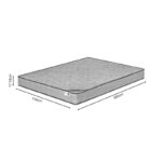Στρώμα Klaudia pakoworld Continuous spring μονής όψης 17-18cm 160x200εκ - Image 4