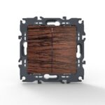 PRIME ΔΙΑΚΟΠΤΗΣ ΚΟΜΜΥΤΑΤΕΡ ΜΕ ΚΛΙΠ ΠΛΑΣΤΙΚΟΣ ΧΡΩΜΑ ΞΥΛΟΥ 2P 10AX 250VAC IP20