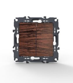 PRIME ΔΙΑΚΟΠΤΗΣ ΚΟΜΜΥΤΑΤΕΡ ΜΕ ΚΛΙΠ ΠΛΑΣΤΙΚΟΣ ΧΡΩΜΑ ΞΥΛΟΥ 2P 10AX 250VAC IP20