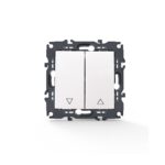 PRIME ΔΙΑΚΟΠΤΗΣ ΡΟΛΩΝ ΜΕ ΚΛΙΠ ΠΛΑΣΤΙΚΟΣ ΛΕΥΚΟΣ 2P 10AX 250VAC IP20