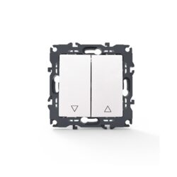 PRIME ΔΙΑΚΟΠΤΗΣ ΡΟΛΩΝ ΜΕ ΚΛΙΠ ΠΛΑΣΤΙΚΟΣ ΛΕΥΚΟΣ 2P 10AX 250VAC IP20