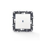 PRIME ΔΙΑΚΟΠΤΗΣ ΑΛΕΡΕΤΟΥΡ & LED ΛΥΧΝΙΑ ΕΛΕΓΧΟΥ ΜΕ ΚΛΙΠ ΠΛΑΣΤΙΚΟΣ ΛΕΥΚΟΣ 1P 10AX 250VAC IP20