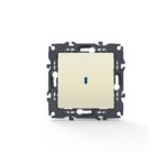 PRIME ΔΙΑΚΟΠΤΗΣ ΑΛΕΡΕΤΟΥΡ & LED ΛΥΧΝΙΑ ΕΛΕΓΧΟΥ ΜΕ ΚΛΙΠ ΠΛΑΣΤΙΚΟΣ ΙΒΟΥΑΡ 1P 10AX 250VAC IP20