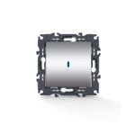 PRIME ΔΙΑΚΟΠΤΗΣ ΑΛΕΡΕΤΟΥΡ & LED ΛΥΧΝΙΑ ΠΡΟΣΑΝΑΤΟΛΙΣ ΜΟΥ ΜΕ ΚΛΙΠ ΠΛΑΣΤΙΚΟΣ MAT ΑΛΟΥΜΙΝΙΟ 1P 10AX 250VAC IP20