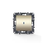 PRIME ΔΙΑΚΟΠΥΗΣ ΑΛΕΡΕΤΟΥΡ & LED ΛΥΧΝΙΑ ΠΡΟΣΑΝΑΤΟΛΙΣ ΜΟΥ ΜΕ ΚΛΙΠ ΠΛΑΣΤΙΚΟΣ MAT ΣΑΜΠΑΝΙΖΕ 1P 10AX 250VAC IP20