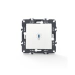 PRIME ΜΠΟΥΤΟΝ ΚΛΙΜΑΚΟΣΤΑΣΙΟΥ & LED ΛΥΧΝΙΑ ΜΕ ΚΛΙΠ ΠΛΑΣΤΙΚΟ ΛΕΥΚΟ 1P 10A 250VAC IP20