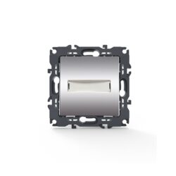 PRIME ΜΠΟΥΤΟΝ ΕΠΙΓΡΑΦΗΣ & LED ΛΥΧΝΙΑ 12VAC ΜΕ ΚΛΙΠ ΠΛΑΣΤΙΚΟ MAT ΑΛΟΥΜΙΝΙΟ 1P 10A 250VAC IP20
