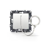 PRIME ΜΠΟΥΤΟΝ ΤΡΑΒΗΧΤΟ ΜΕ ΚΛΙΠ ΠΛΑΣΤΙΚΟ ΛΕΥΚΟ 1P 10A 250VAC IP20