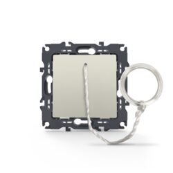 PRIME ΜΠΟΥΤΟΝ ΤΡΑΒΗΧΤΟ ΜΕ ΚΛΙΠ ΠΛΑΣΤΙΚΟ ΙΒΟΥΑΡ 1P 10A 250VAC IP20