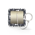 PRIME ΜΠΟΥΤΟΝ ΤΡΑΒΗΧΤΟ ΜΕ ΚΛΙΠ ΠΛΑΣΤΙΚΟ MAT ΣΑΜΠΑΝΙΖΕ 1P 10A 250VAC IP20