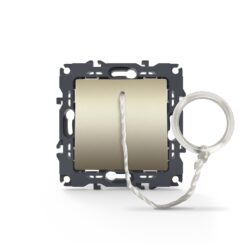 PRIME ΜΠΟΥΤΟΝ ΤΡΑΒΗΧΤΟ ΜΕ ΚΛΙΠ ΠΛΑΣΤΙΚΟ MAT ΣΑΜΠΑΝΙΖΕ 1P 10A 250VAC IP20