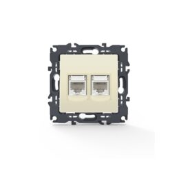 PRIME ΠΡΙΖΑ ΤΗΛΕΦΩΝΟΥ ΙΒΟΥΑΡ ΜΕ ΒΥΣΜΑ 2XRJ11 CAT3 IP20