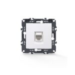 PRIME ΠΡΙΖΑ ΔΙΚΤΥΟΥ ΛΕΥΚΗ 1XRJ45 CAT6 UTP IP20