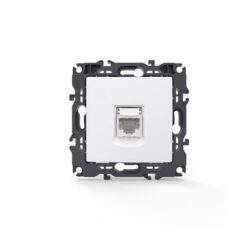 PRIME ΠΡΙΖΑ ΔΙΚΤΥΟΥ ΛΕΥΚΗ 1XRJ45 CAT6 UTP IP20