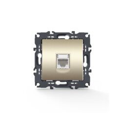 PRIME ΠΡΙΖΑ ΔΙΚΤΥΟΥ MAT ΣΑΜΠΑΝΙΖΕ ΜΕ ΒΥΣΜΑ 1XRJ45 CAT6 UTP IP20