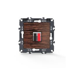 PRIME ΠΡΙΖΑ ΗΧΕΙΩΝ ΜΟΝΗ ΜΕ ΚΛΙΠ ΠΛΑΣΤΙΚΗ ΧΡΩΜΑ ΞΥΛΟΥ 36-230VAC IP20